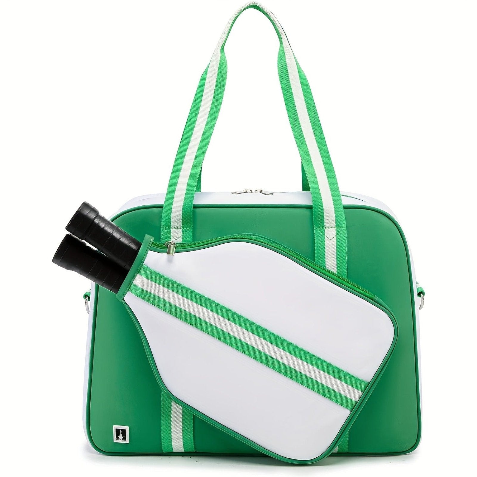 Crossbody Sling Pickleball Bag with Shoulder Strap - Portable Sports Bag for Men and Women - Pickleball Holder Handbag | Spring Green