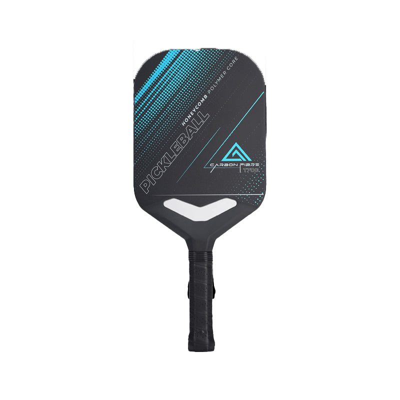 Pro-Comp ThermoForce T700 Carbon Fiber 3K Textured 14mm Pickleball Paddle PP Honeycomb Core | Blue Vortex