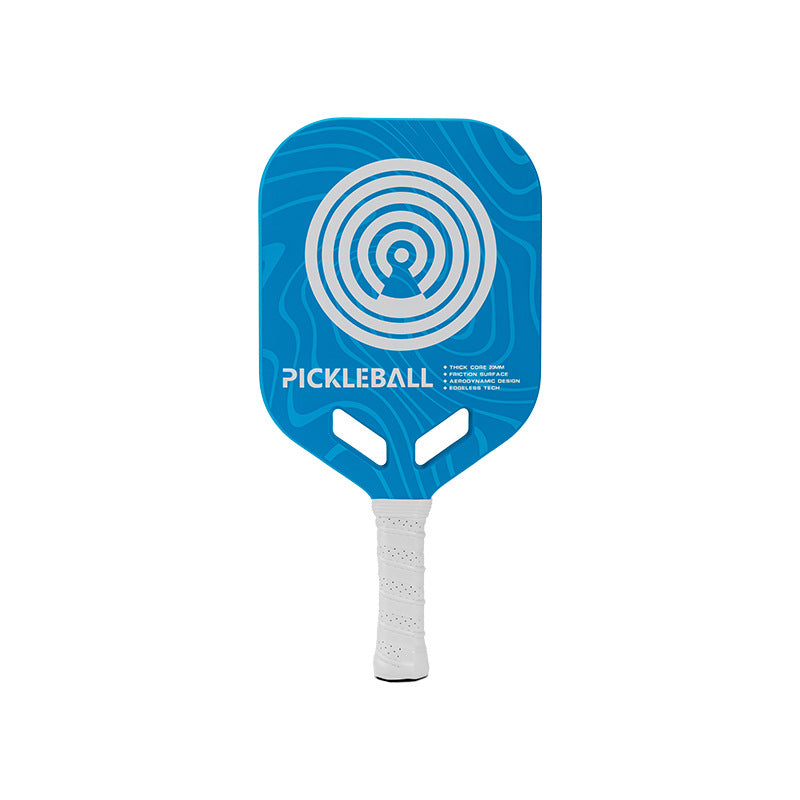 ThermoForce T300 Carbon Fiber 20mm Pickleball Paddle PP Honeycomb Core | Aqua Bullseye